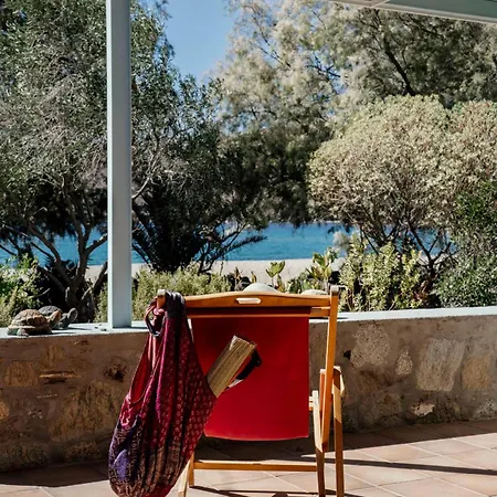 別荘 Sandy Beachfront House Serifos Ganema