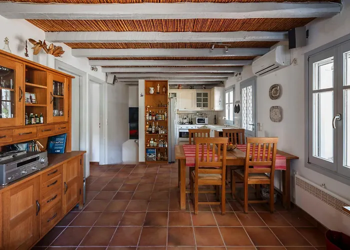 Sandy Beachfront House Serifos Сasa de vacaciones Ganema