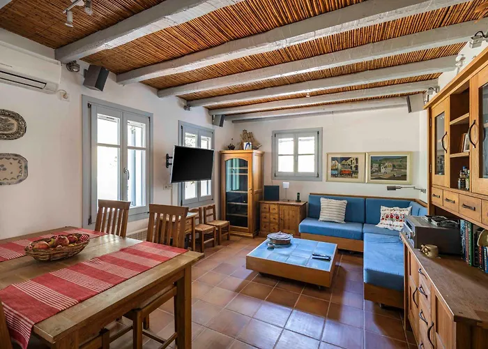 度假居 Sandy Beachfront House Serifos *