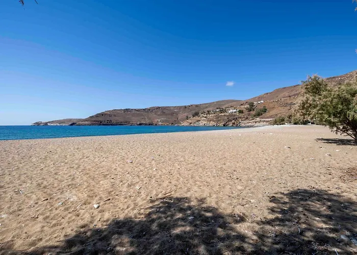 Sandy Beachfront House Serifos Ganema
