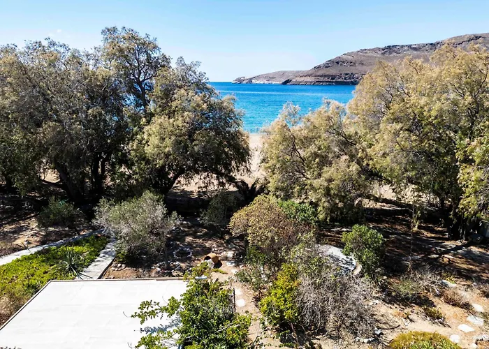 度假居 Sandy Beachfront House Serifos *